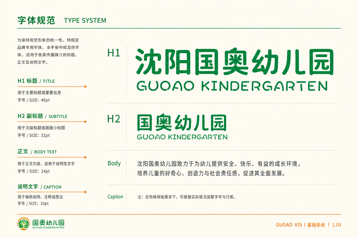 字体规范